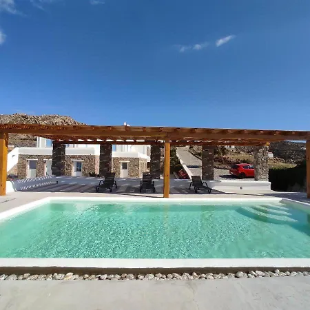 アパート Experience Mykonos Ruby Paradise With Shared Pool Plintri