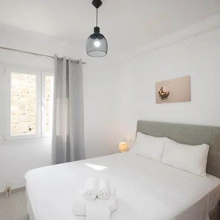 アパート Experience Mykonos Ruby Paradise With Shared Pool Plintri